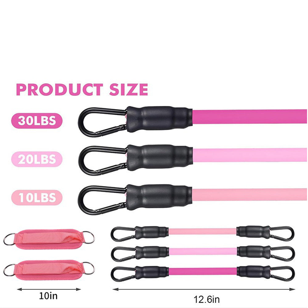 Adjustable Ankle Resistance Bands with Cuffs for Leg Workouts – image 3
