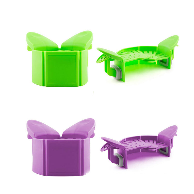 Universal Silicone Clip-on Pot Strainer with Anti-Spill Clips – image 6