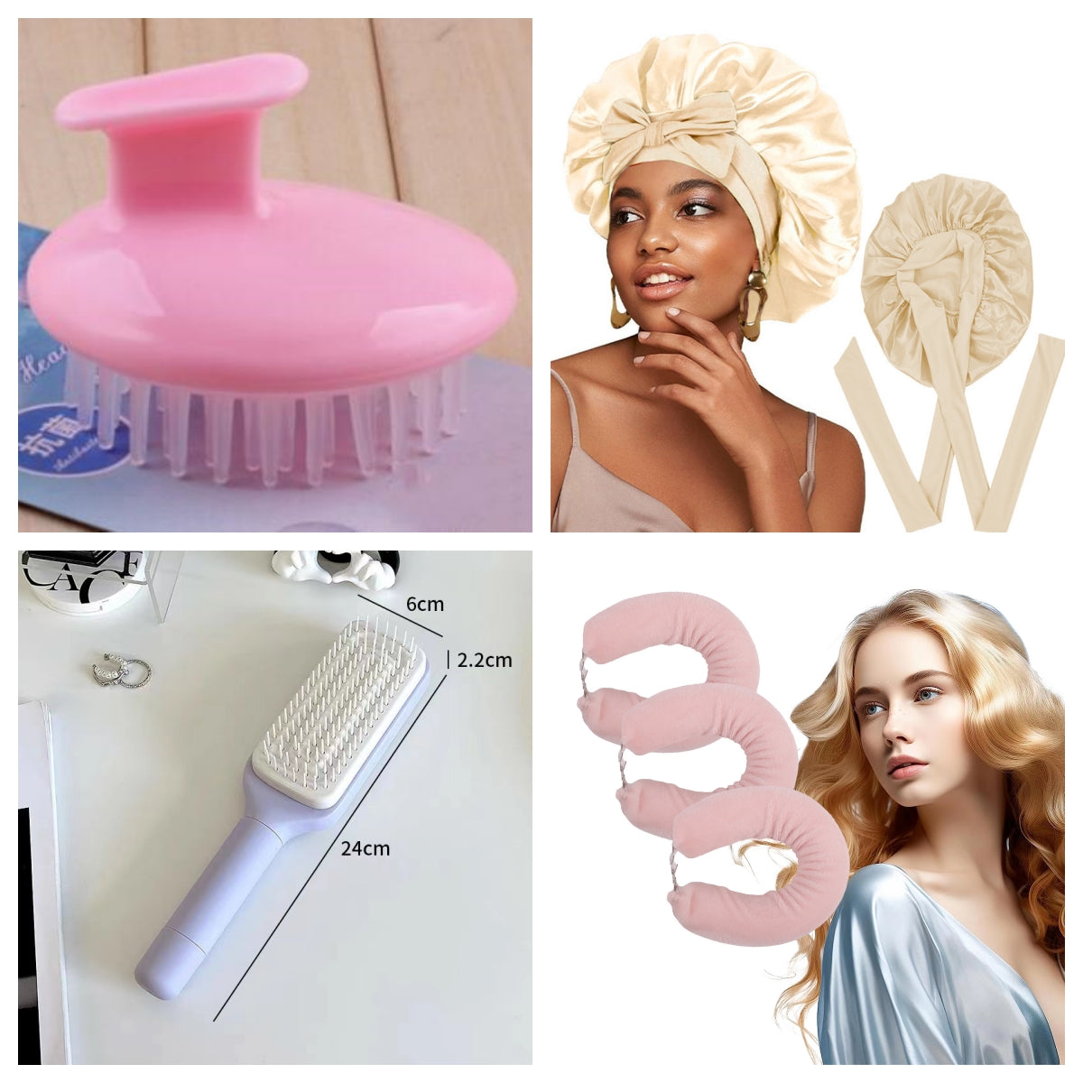 Shampoo Brush Scalp Massager for Hair Root Strengthening – image 9