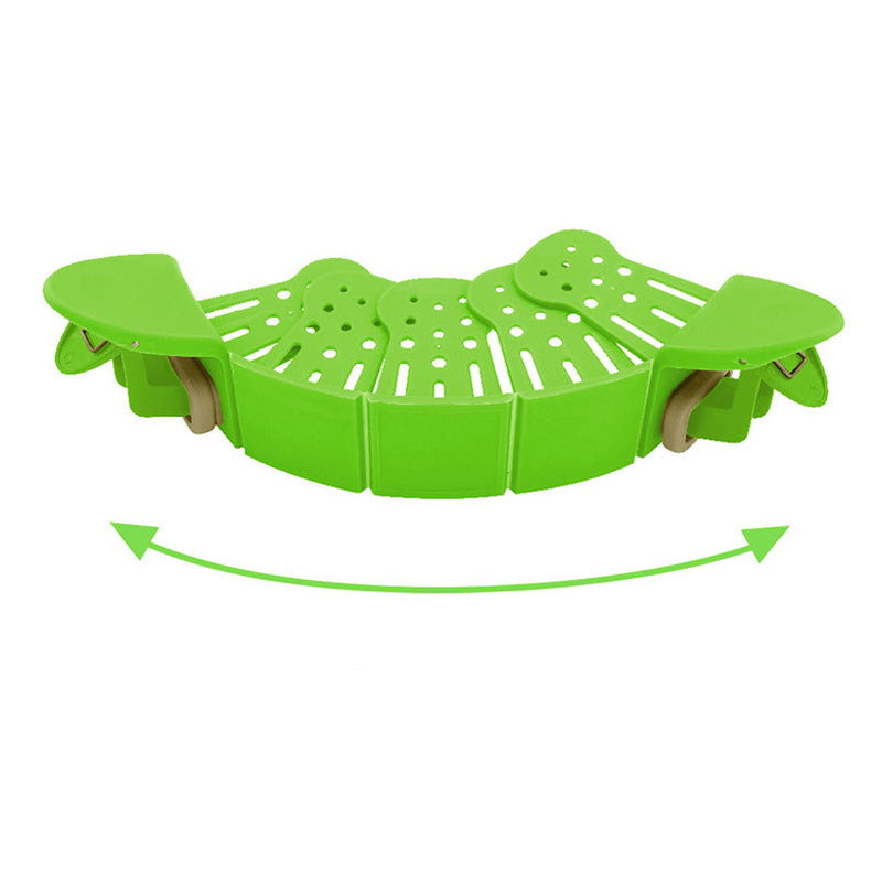 Universal Silicone Clip-on Pot Strainer with Anti-Spill Clips – image 8