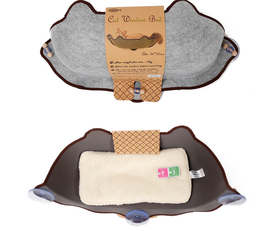 Window Sill Cat Hammock with Suction Cups – image 6