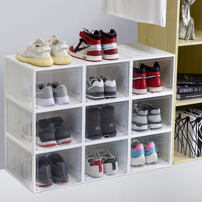 Thickened Transparent Plastic Shoe Storage Box 24L – image 4