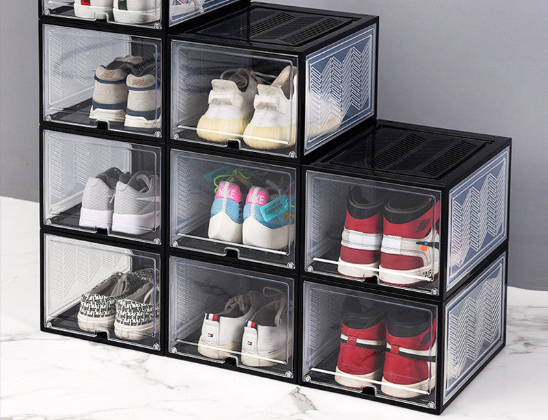 Thickened Transparent Plastic Shoe Storage Box 24L – image 3