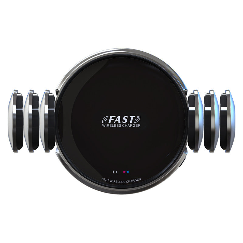 Car Phone Holder with 15W Wireless Charging & Air Vent Mount – image 9