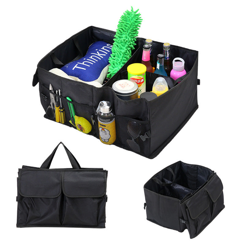 SafetyTrunk Foldable Car Rear Trunk Storage Organizer – image 1