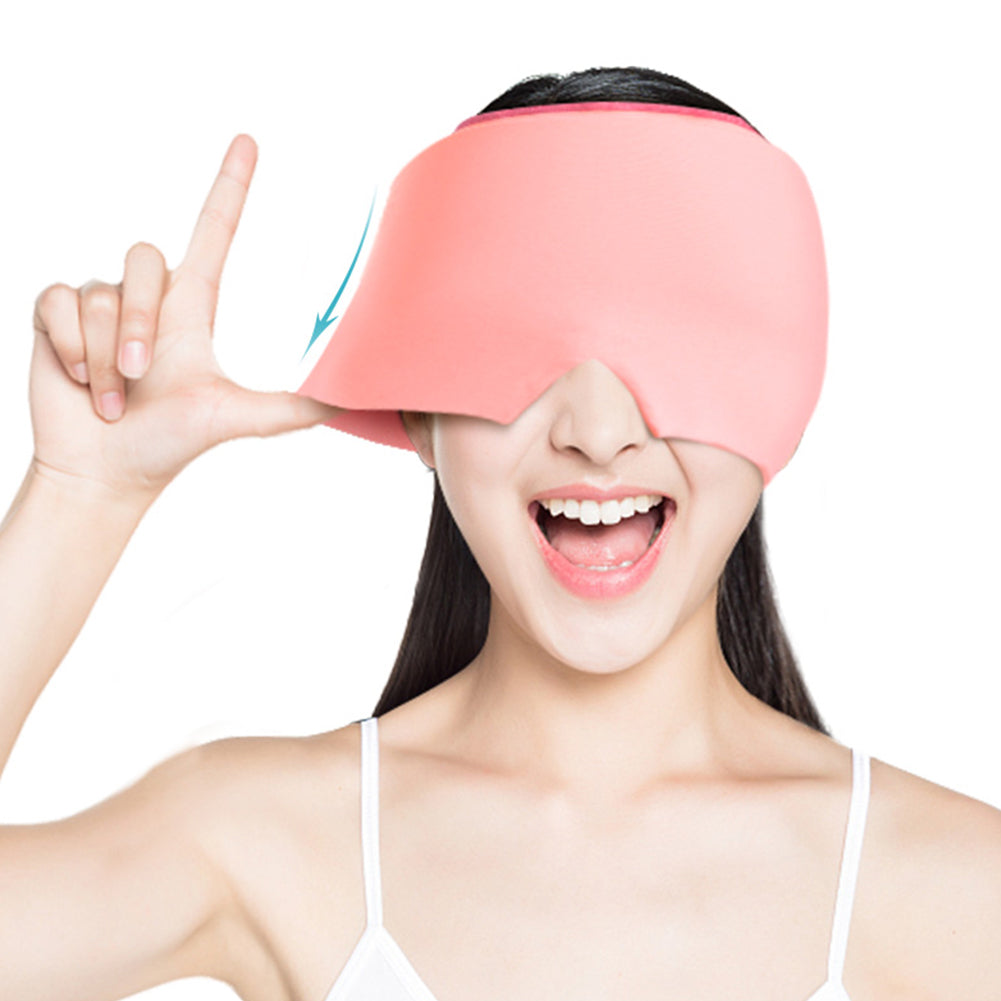 Gel Ice Cap Head Wrap for Migraine Cold Therapy – image 4