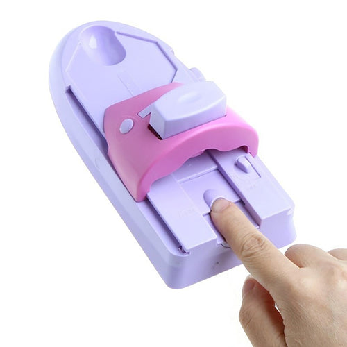 Nail Art Stamping Machine with 6 Pattern Plates – image 2