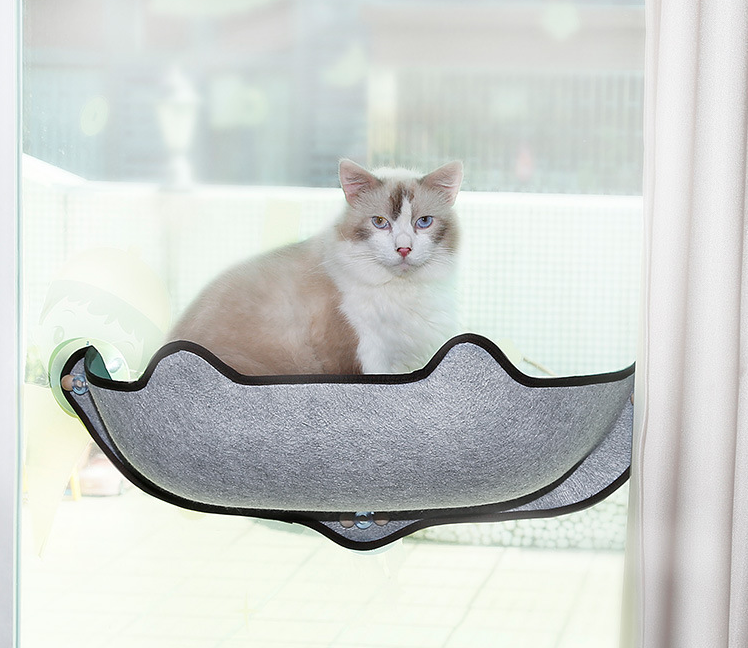 Window Sill Cat Hammock with Suction Cups – image 10