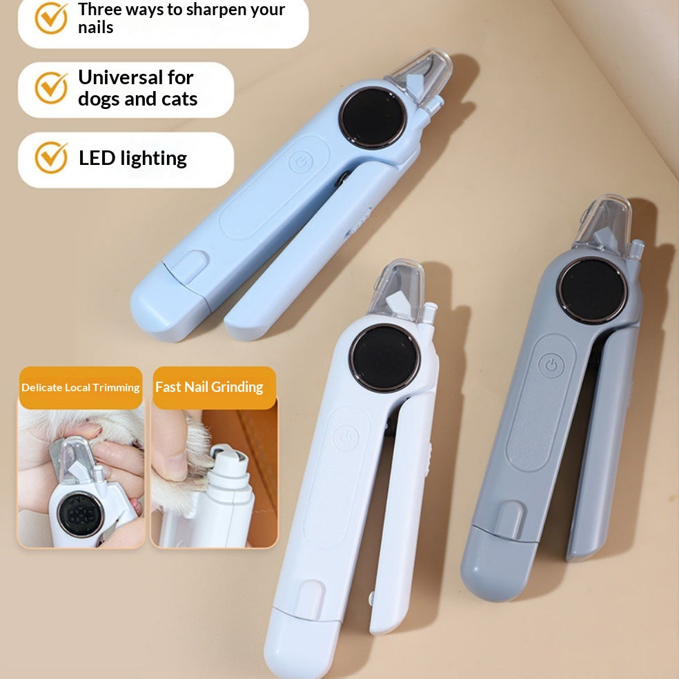 Electric Pet Nail Grinder with 3 Speed Settings – image 1