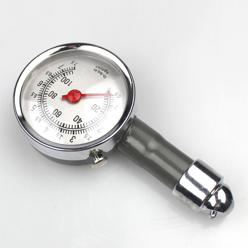High-Precision Mechanical Tire Pressure Gauge with Metal Case