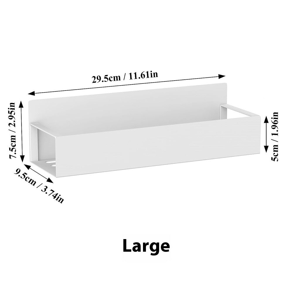 Magnetic No-Punch Refrigerator Side Shelf Rack – image 7