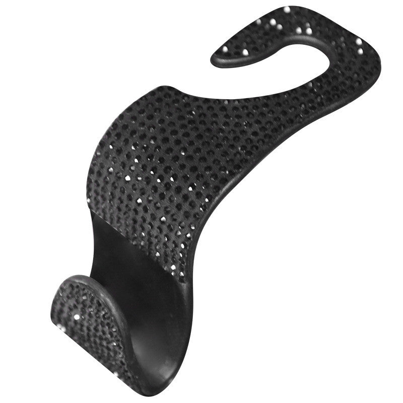 Car Seat Headrest Hook with Decorative Gems – image 4