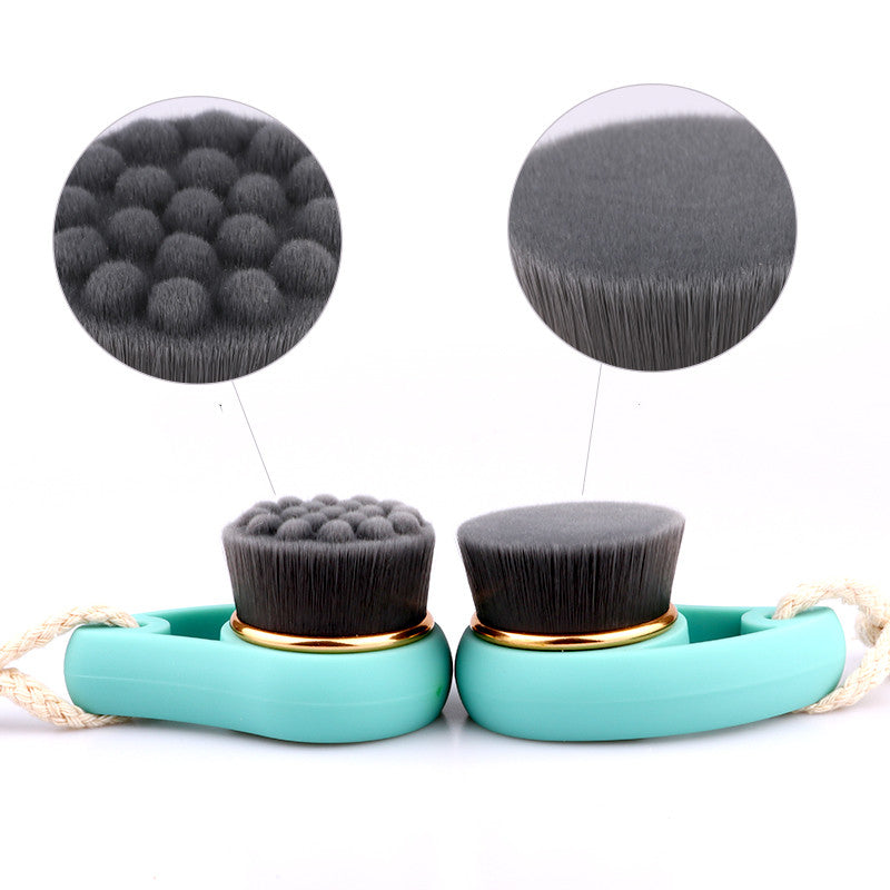 Manual Bamboo Charcoal Facial Cleansing Brush – image 5