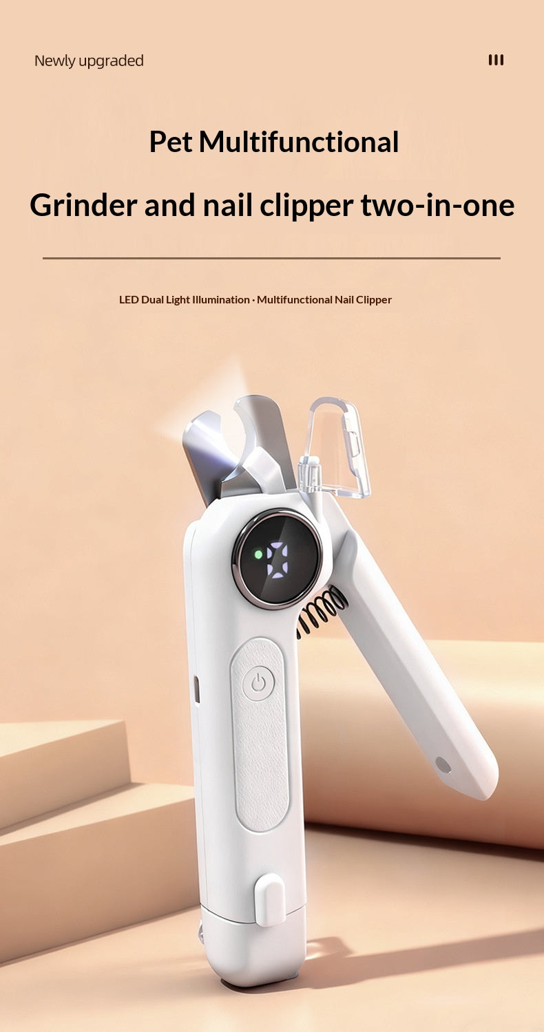 Electric Pet Nail Grinder with 3 Speed Settings – image 2