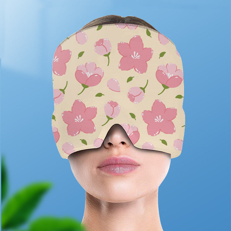 Gel Ice Cap Head Wrap for Migraine Cold Therapy – image 2