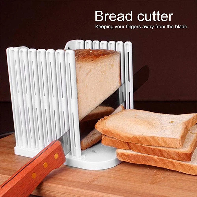 Rectangle Bread Slicer Cutter Mold for Even Loaf Slices – image 3