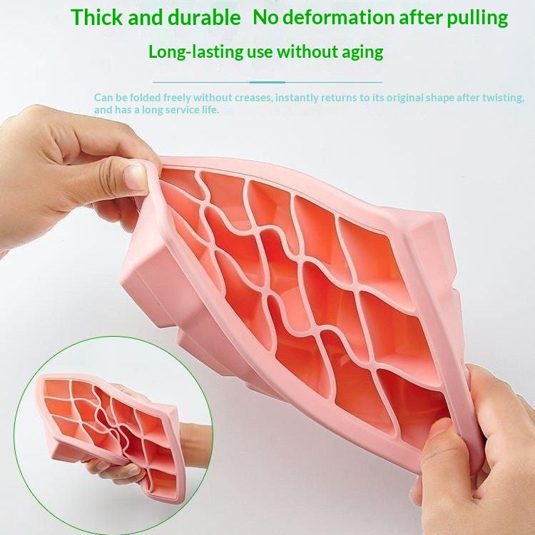 Silicone Ice Cube Tray - 15 or 24 Cell Mold – image 3