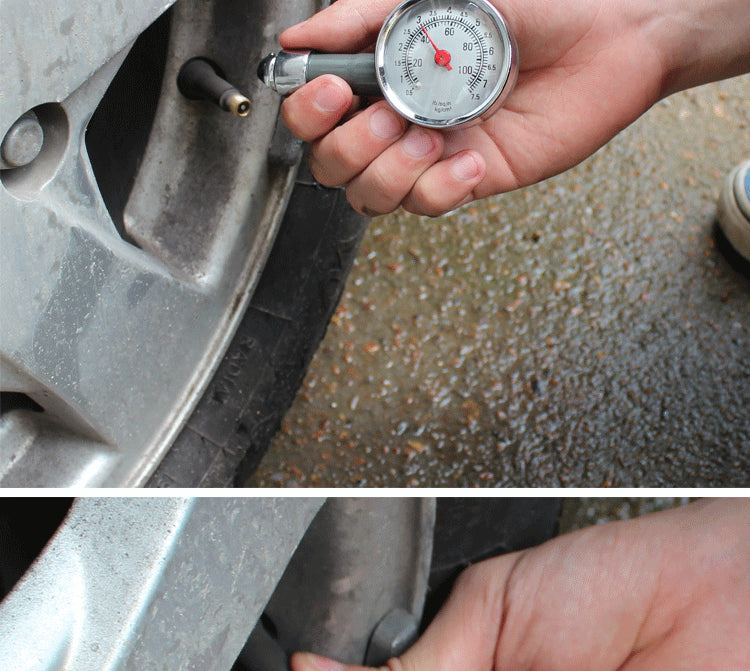 High-Precision Mechanical Tire Pressure Gauge with Metal Case – image 6