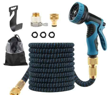 High Quality Expandable Garden Hose with Plastic Gun Head – image 7