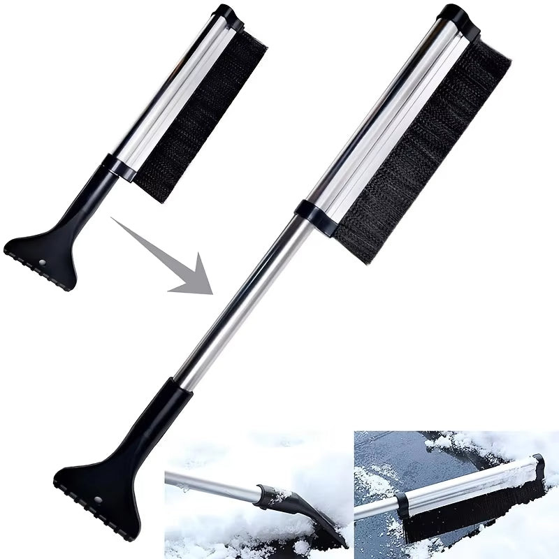 Pala de nieve extensible para coche y herramienta limpiaparabrisas