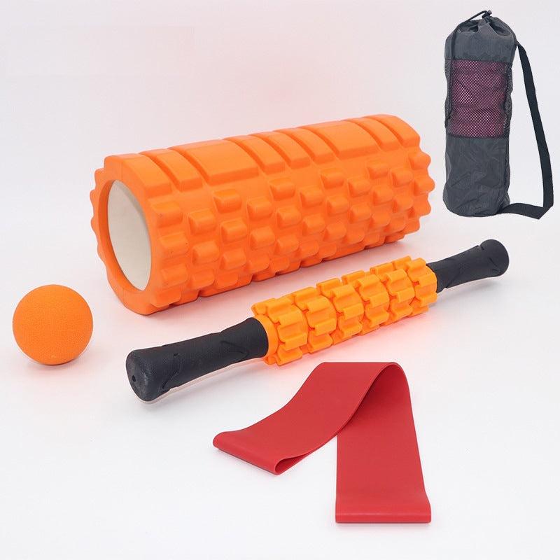 Black Fitness Foam Roller for Muscle Massage – image 9