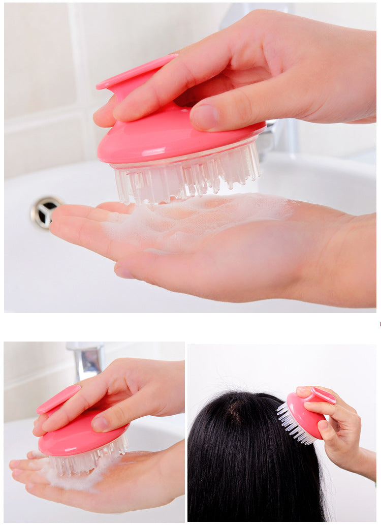 Shampoo Brush & Scalp Massager for Gentle Cleansing