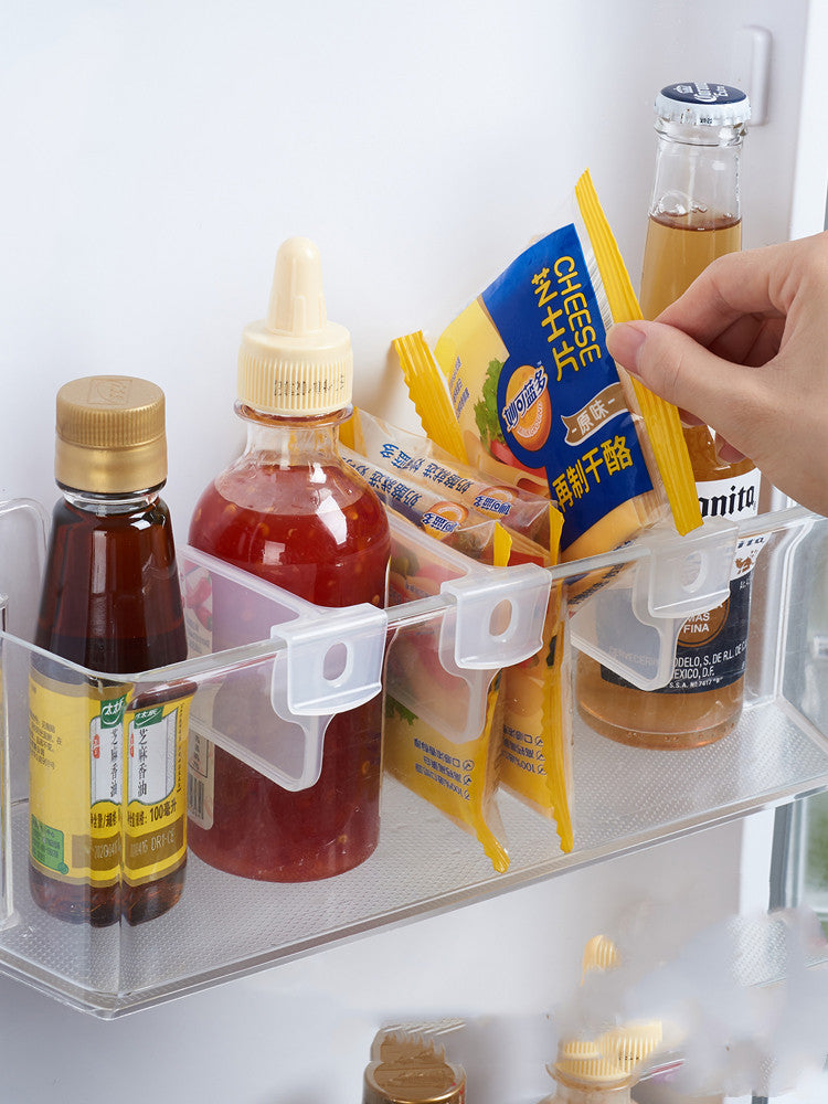 Plastic Refrigerator Door Shelf Divider – image 1