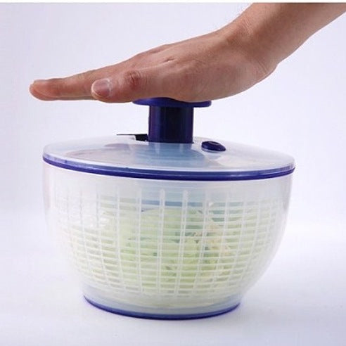 Household Press Type Vegetable Dehydrator & Salad Spinner – image 2