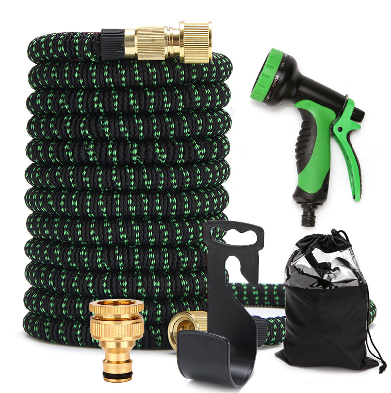 High Quality Expandable Garden Hose with Plastic Gun Head – image 1
