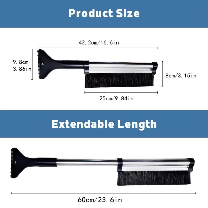 Extendable Car Snow Shovel and Windshield Wiper Tool – image 5