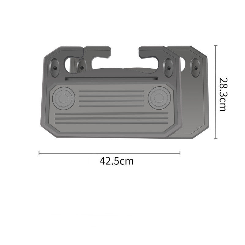 Simple Car Steering Wheel Tray with Cup Holders – image 5