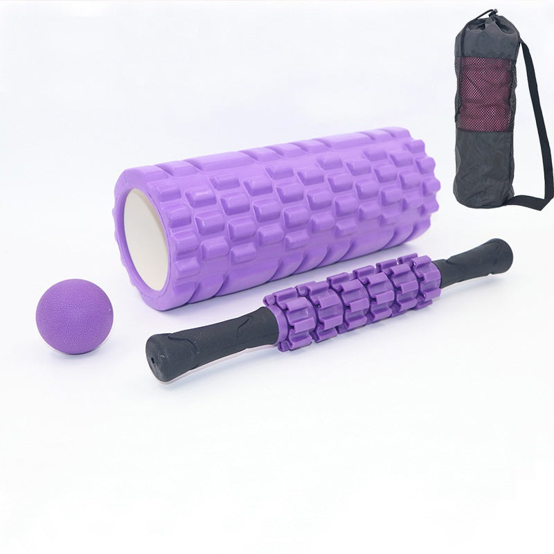 Black Fitness Foam Roller for Muscle Massage – image 8
