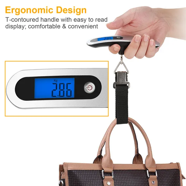 Portable Digital Luggage Scale 50kg with LCD Display – image 4