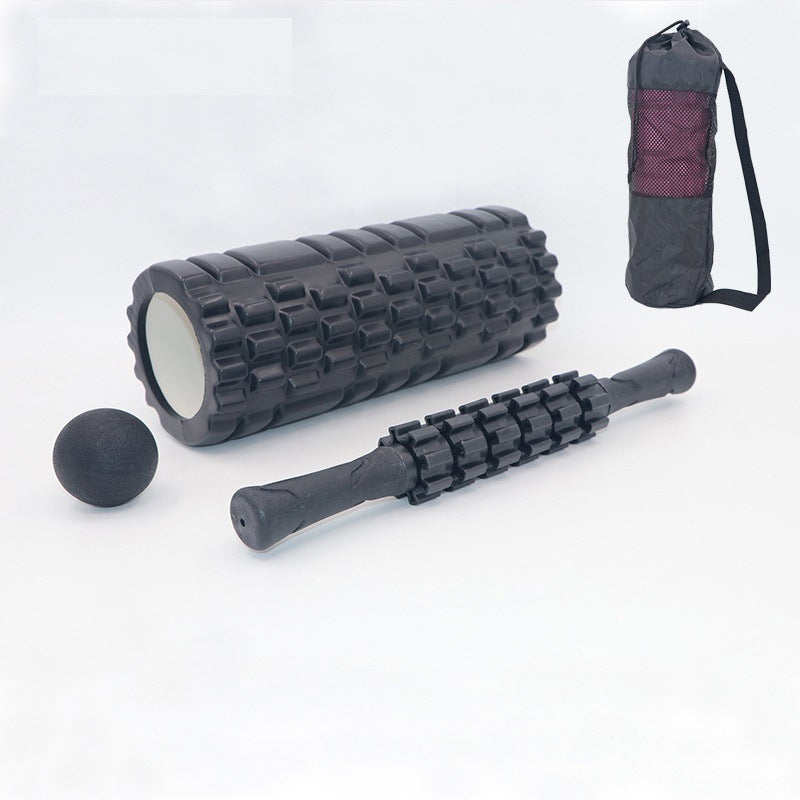 Black Fitness Foam Roller for Muscle Massage – image 6