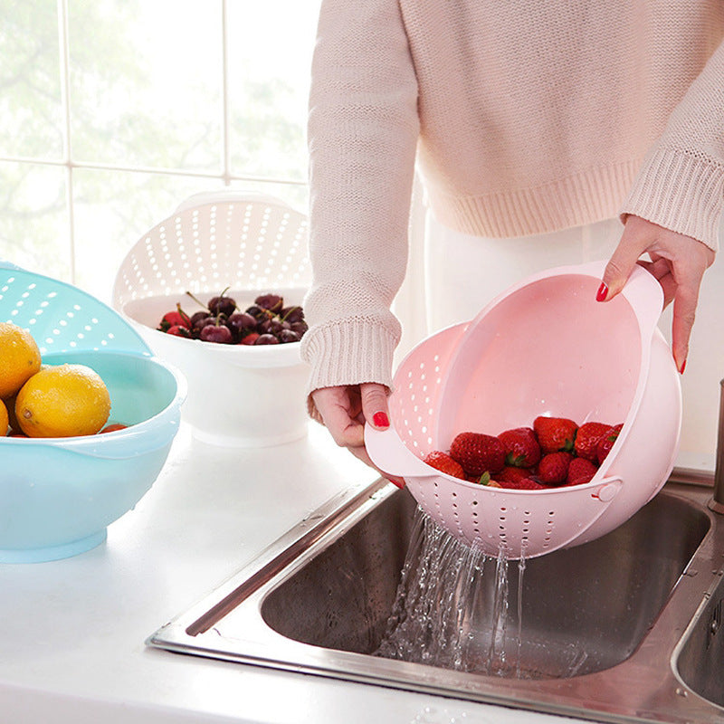 Plastic Vegetable and Fruit Drain Basket – image 1