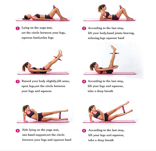 Kewlioo Pilates Ring Pro - Comfortable & Durable Yoga Circle – image 4