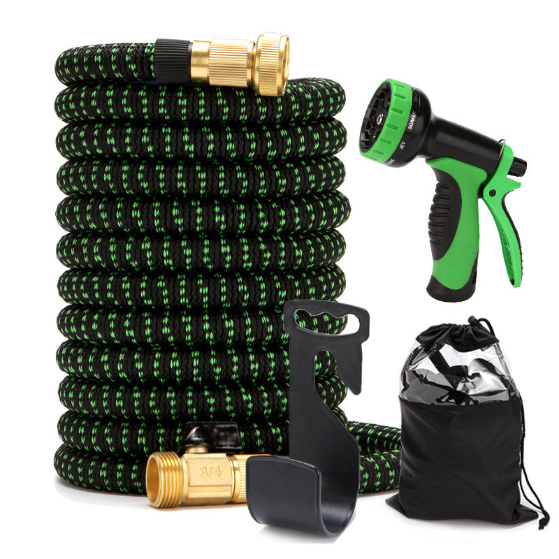 High Quality Expandable Garden Hose with Plastic Gun Head – image 6