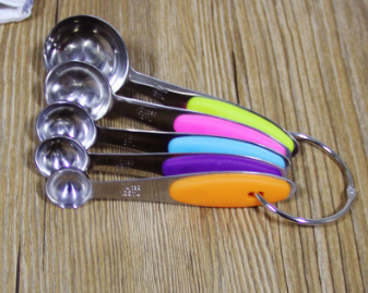Stainless Steel Dual Sided Magnetic Measuring Spoons Set – image 6