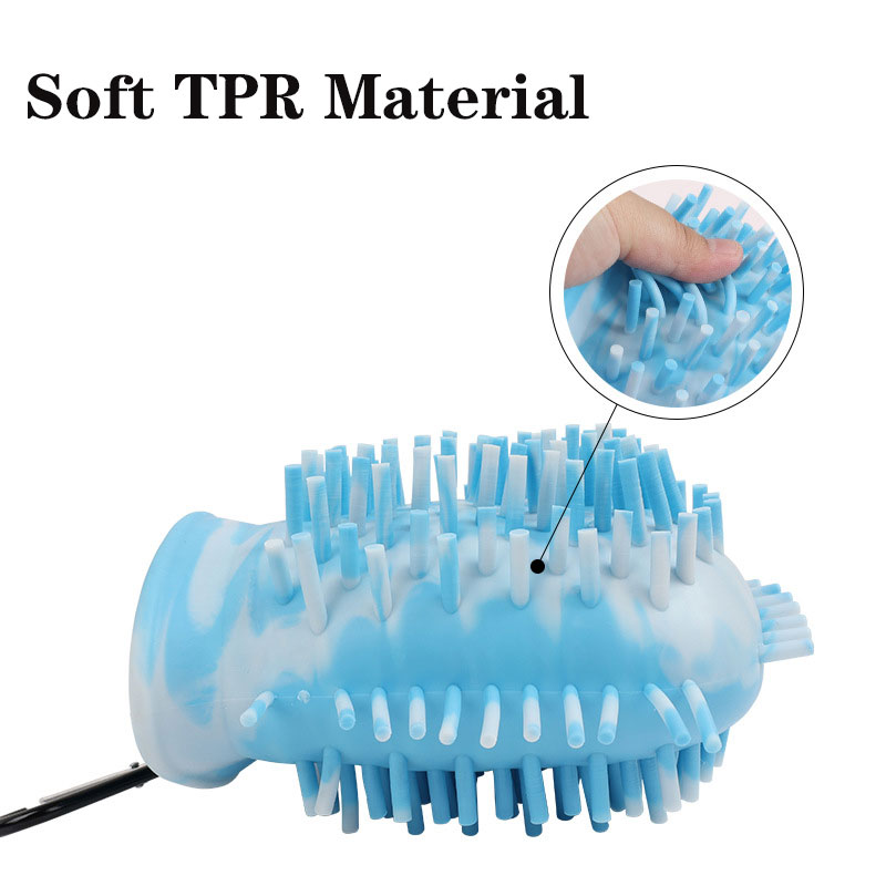 2-in-1 Dog Paw Washer & Grooming Brush - Portable Pet Foot Cleaner – image 5