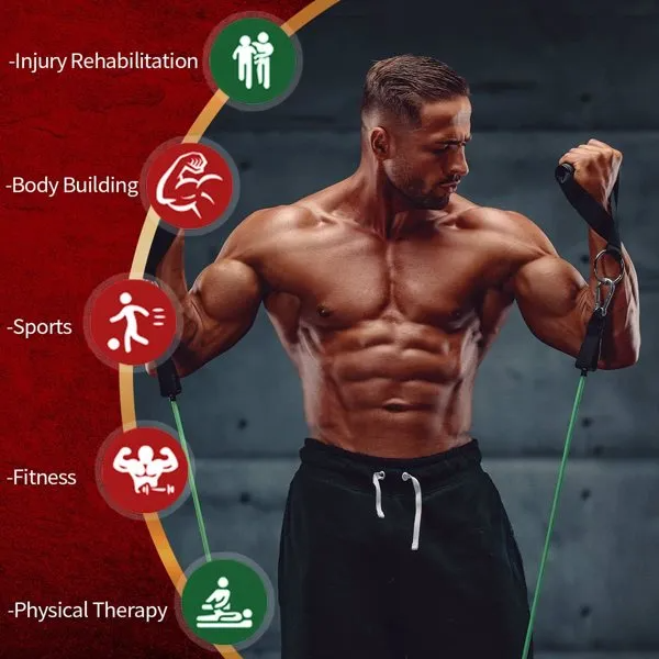 5-Piece Resistance Band Set for Full Body Workouts – image 5