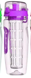 32oz BPA-Free Fruit Infuser Water Bottle with Leakproof Design – image 9