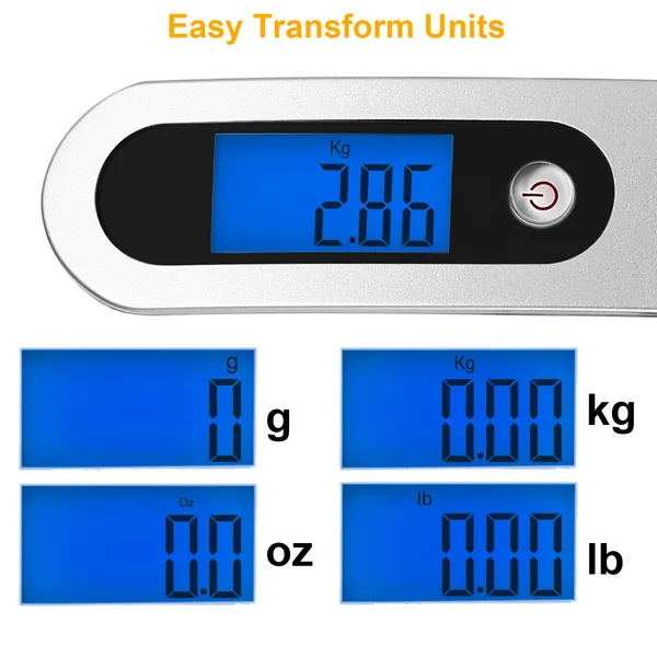 Portable Digital Luggage Scale 50kg with LCD Display – image 2