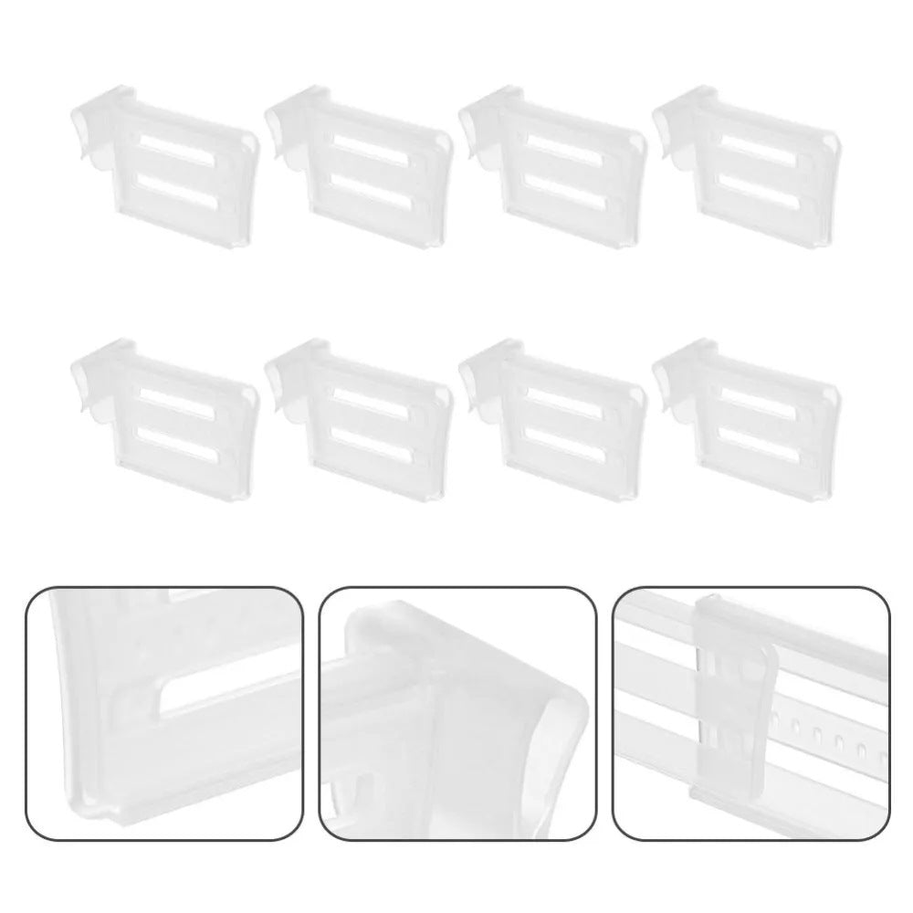 8pcs Transparent Plastic Refrigerator Dividers Organizer – image 3