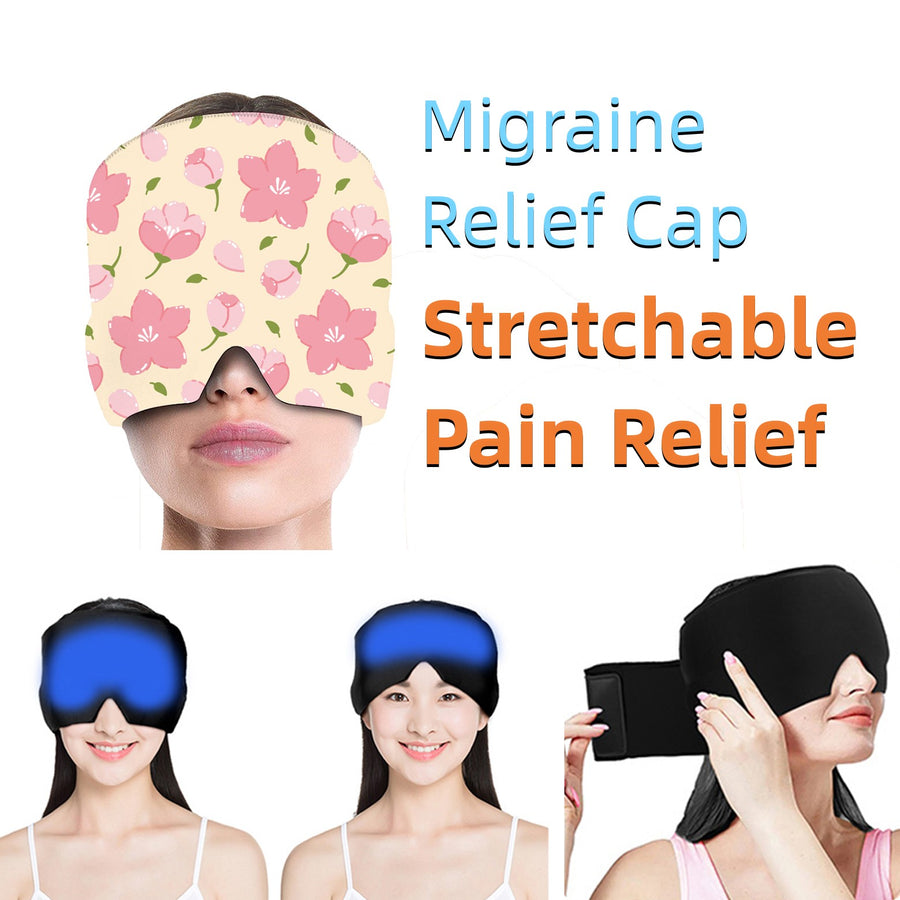 Cooling Gel Head Wrap for Relaxation and Cold Therapy