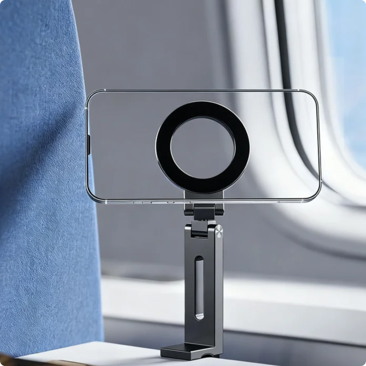 Magnetic 360° Rotatable Foldable Phone Stand for Travel – image 4