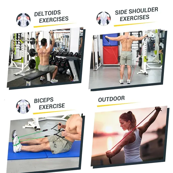 5-Piece Resistance Band Set for Full Body Workouts – image 4