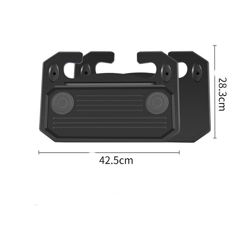 Simple Car Steering Wheel Tray with Cup Holders – image 4