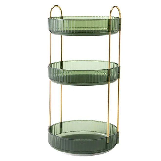 3 Tier Rotating Makeup Organizer – image 1
