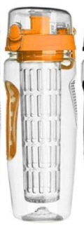 32oz BPA-Free Fruit Infuser Water Bottle with Leakproof Design – image 8