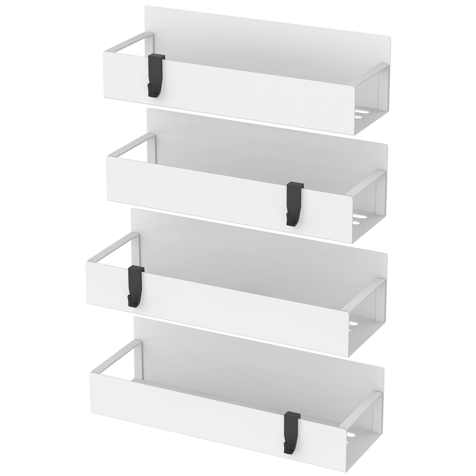 Magnetic No-Punch Refrigerator Side Shelf Rack – image 9